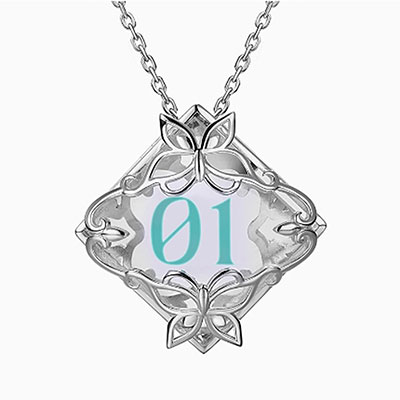 Miku Hatsune Anniversary 925 Silver Necklace