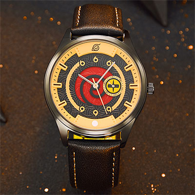 Naruto Stainless Steel Quartz Watch