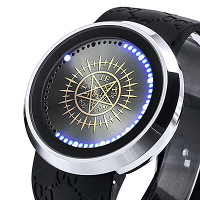 Black Butler LED Watch