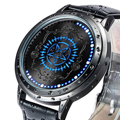 Black Butler LED Watch