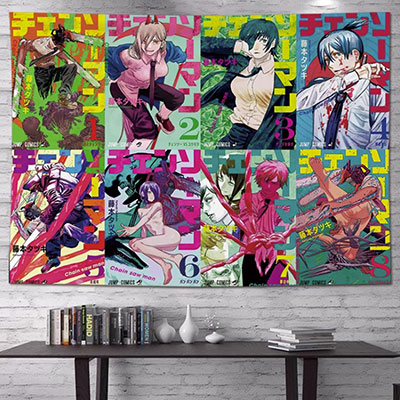 Chainsaw Man Wall Cloth