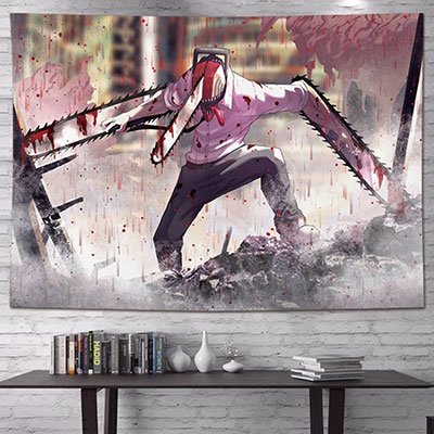 Chainsaw Man Wall Cloth