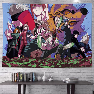 Chainsaw Man Wall Cloth