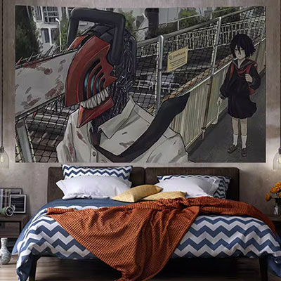 Chainsaw Man Wall Cloth