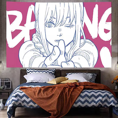 Chainsaw Man Wall Cloth