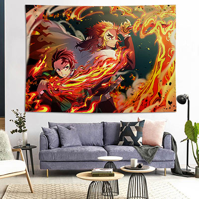 Demon Slayer Wall Decor Cloth