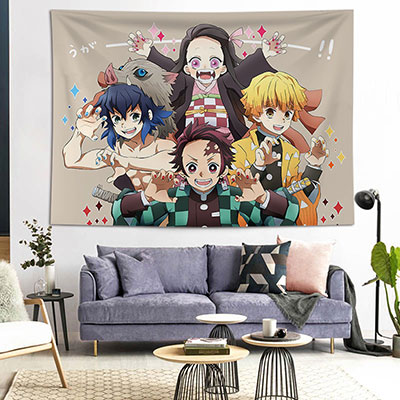 Demon Slayer Wall Decor Cloth