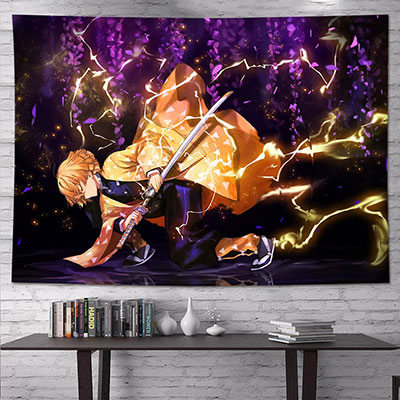 Demon Slayer Wall Decor Cloth