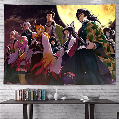 Demon Slayer Wall Decor Cloth