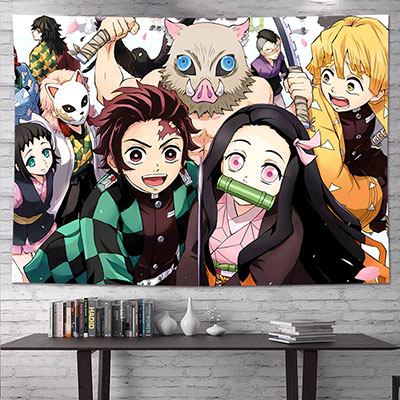 Demon Slayer Wall Decor Cloth