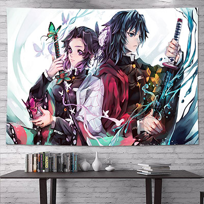 Demon Slayer Wall Decor Cloth