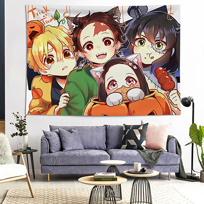 Demon Slayer Wall Decor Cloth