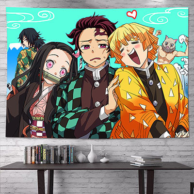 Demon Slayer Wall Decor Cloth