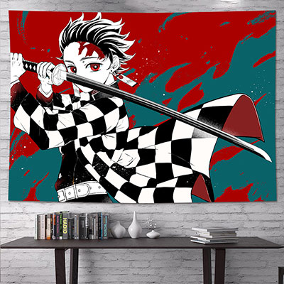 Demon Slayer Wall Decor Cloth