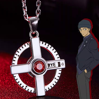 Detective Conan Shuichi Akai 925 Silver Necklace