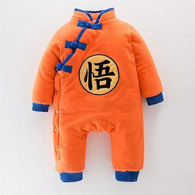 Dragon Ball Goku Baby Velvet Coat