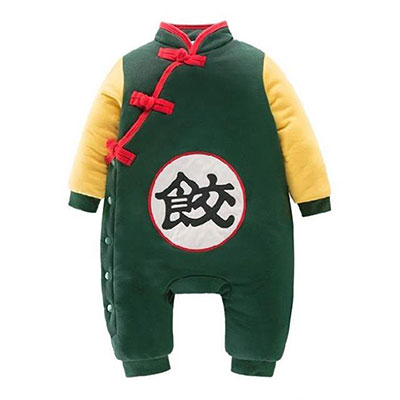 Dragon Ball Chiaotzu Baby Velvet Coat