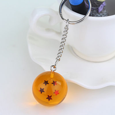 Dragon Ball 2 Stars Ball Keychain