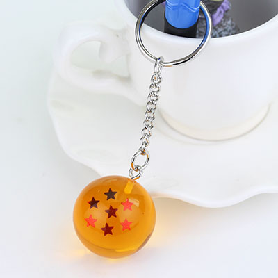 Dragon Ball 2 Stars Ball Keychain