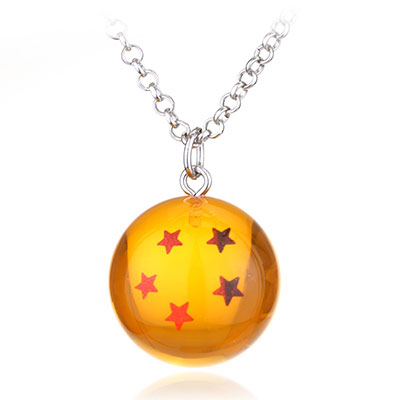 Dragon Ball 2 Stars Necklace