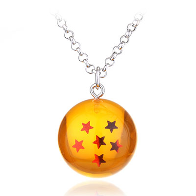 Dragon Ball 2 Stars Necklace