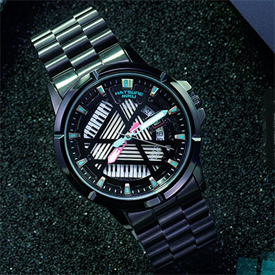 Miku Hatsune Stainless Steel Watch