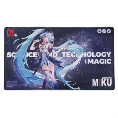 Miku Hatsune Luminous Desktop Mouse Pad