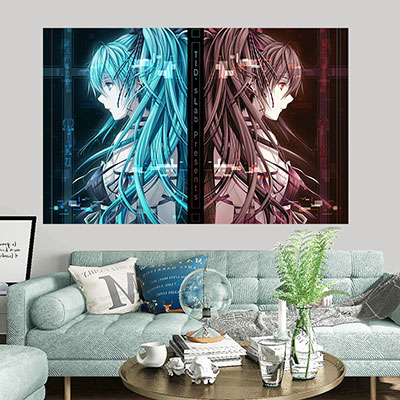 Miku Hatsune Wall Decor Cloth