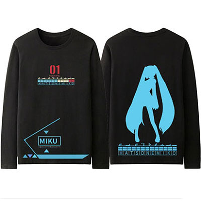 Miku Hatsune Long Sleeve Sweatshirt