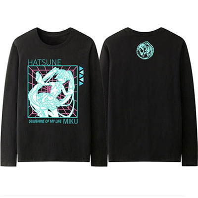 Miku Hatsune Long Sleeve Sweatshirt