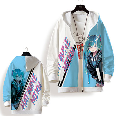 Miku Hatsune Long Sleeve Sweatshirt