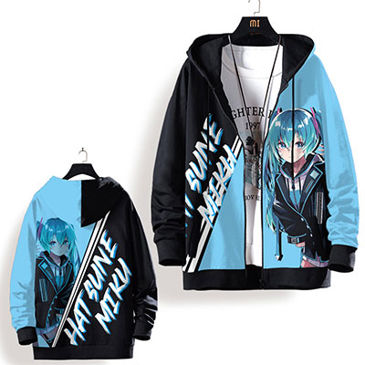 Miku Hatsune Long Sleeve Sweatshirt