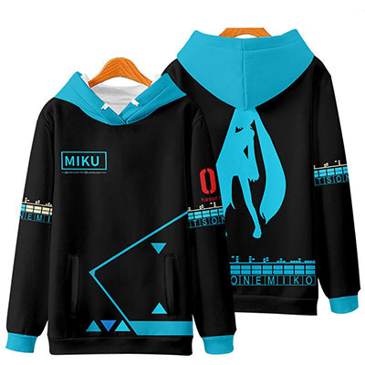 Miku Hatsune Long Sleeve Sweatshirt