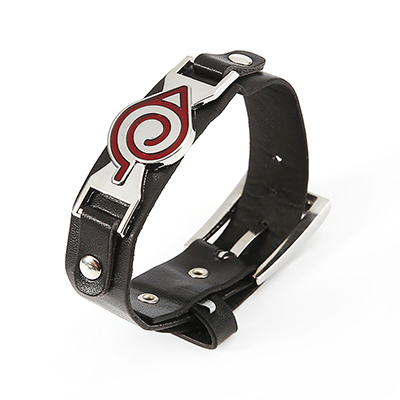 Naruto Leather Bracelet Uchiha