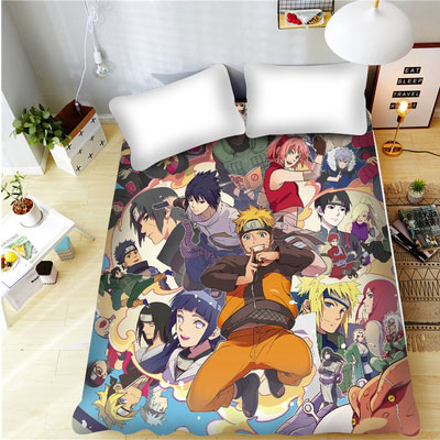 Naruto Boruto Bed Sheet