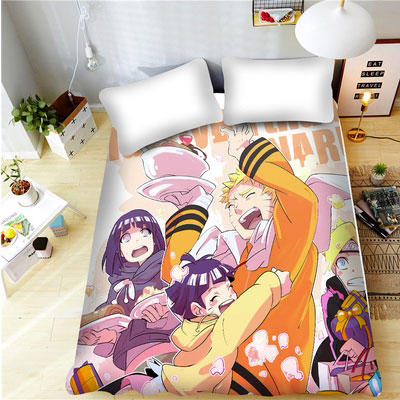 Naruto Boruto Bed Sheet