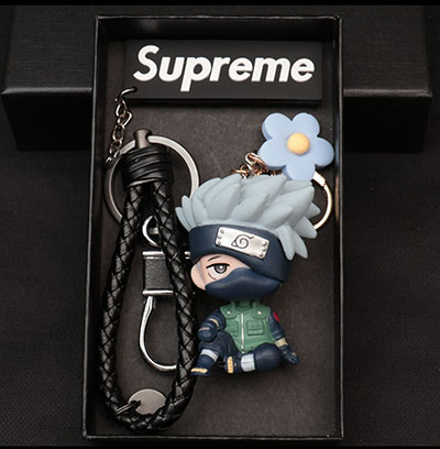 Naruto Kakshi keychain strap