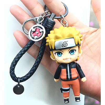 Naruto character figure strap