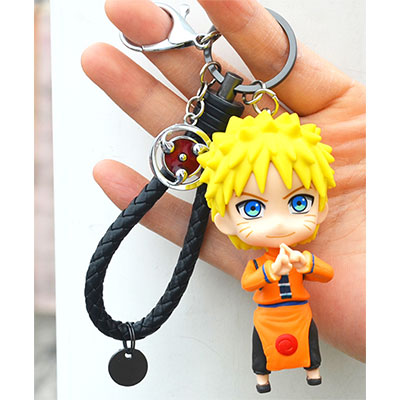 Naruto character figure strap