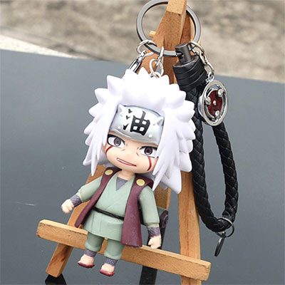 Naruto character figure strap