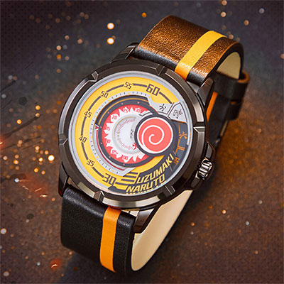 Uzumaki Naruto Stainless Steel Watch