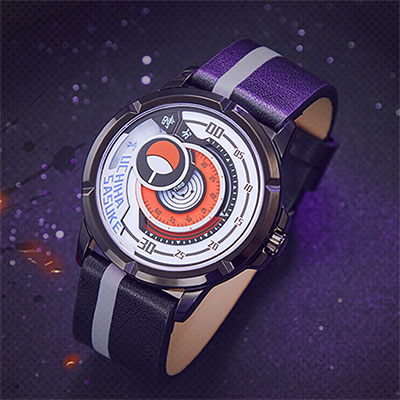 Uchiha Sasuke Stainless Steel Watch