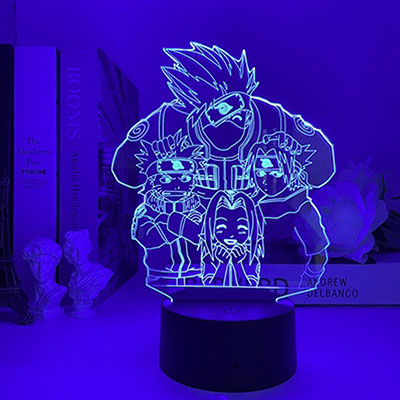 Naruto LED Light Changing Display