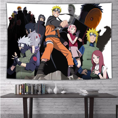 Naruto Wall Decoration Background Cloth