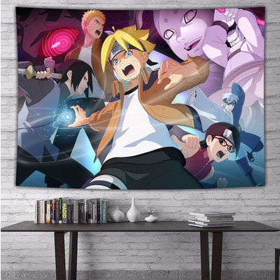 Naruto Wall Decoration Background Cloth