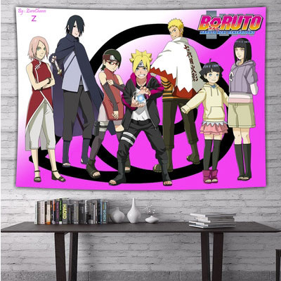 Naruto Wall Decoration Background Cloth