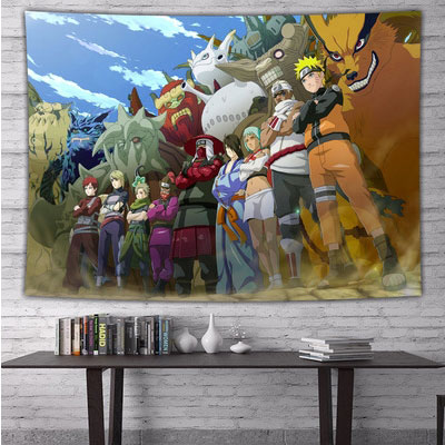 Naruto Wall Decoration Background Cloth