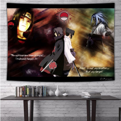 Naruto Wall Decoration Background Cloth