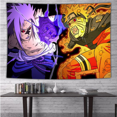 Naruto Wall Decoration Background Cloth