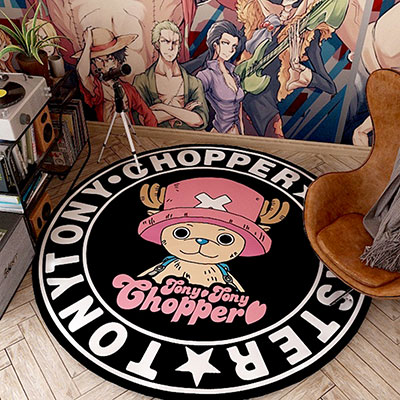 One Piece Circular Carpet